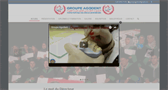 Desktop Screenshot of groupeagodent.com